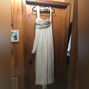Vintage Alexander McQueen Goddess Collection Silk Gown